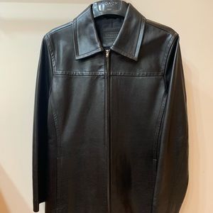 Authentic COACH classic leather jacket